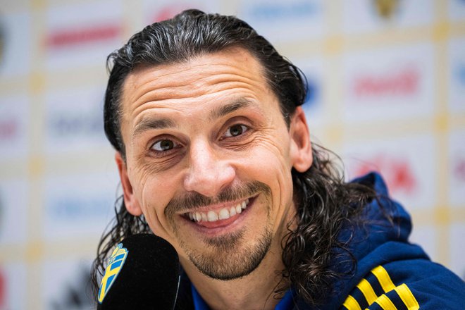 Zlatan Ibrahimović je pri svojih 41 letih še vedno med akterji v prestižnem evropskem klubskem tekmovanju. FOTO: Jonathan Nackstrand/AFP