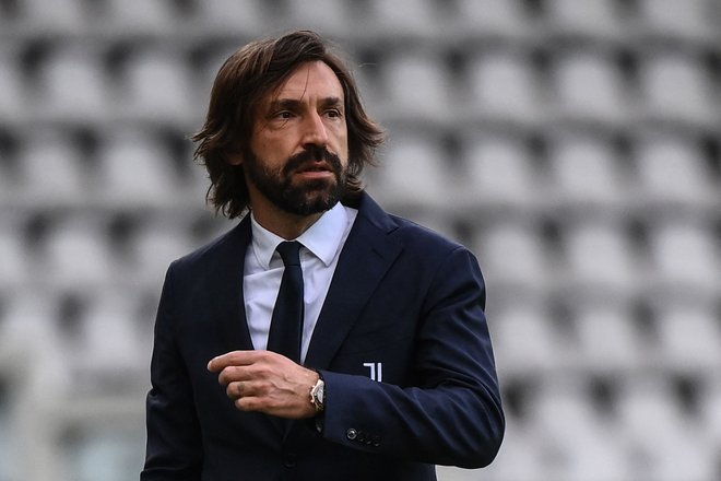 Andrea Pirlo je le eno sezono vodil Juventus, zdaj pa v Turčiji nadaljuje trenersko kariero. FOTO: Marco Bertorello/AFP