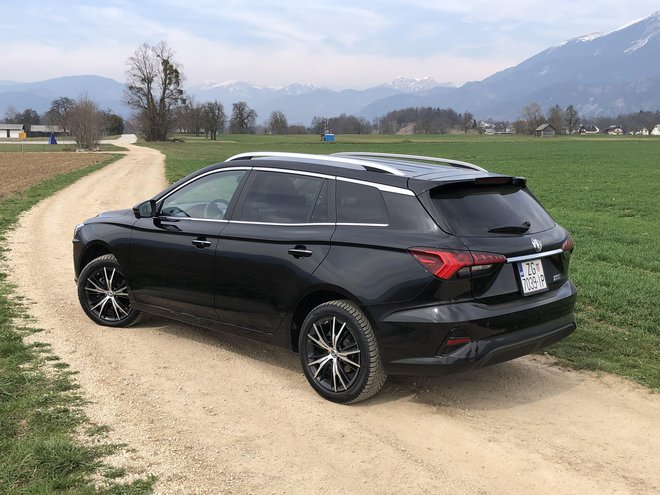 Preizkusili smo tudi električni karavan MG5. FOTO: Aljaž Vrabec