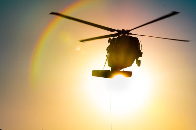 Hrvaška vojska ima trenutno štiri helikopterje UH-60M black hawk. FOTO: AFP