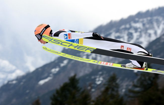 Stefan Kraft je bil najboljši v Planici. FOTO: Borut Živulović/Reuters