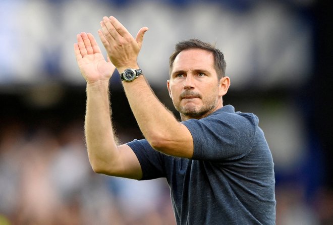 Frank Lampard se ni prvič izkazal kot trener Chelseaja, kasneje tudi ne Evertona, zdaj naj bi reševal sezonsko usodo Chelseaja. FOTO: Toby Melville/Reuters