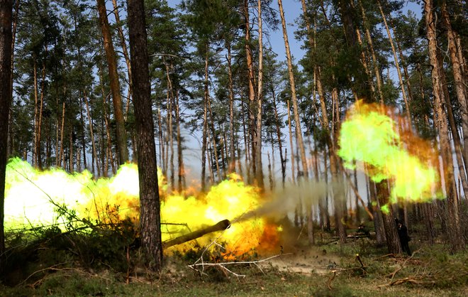 Ukrajina po dokumentih pripravlja protiofenzivo konec meseca. FOTO: Kai Pfaffenbach/Reuters