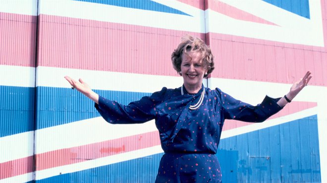 Margaret Thatcher, neuničljiva železna dama. Foto TVS