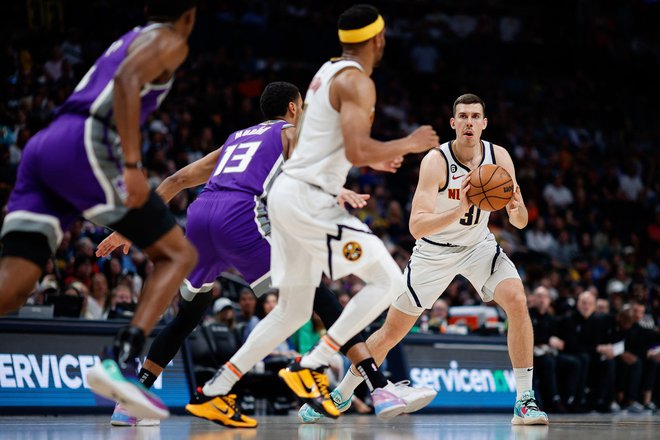 Tudi Vlatko Čancar (desno) je z Denverjem končal redni del sezone na prvem mestu v svoji konferenci. FOTO: Isaiah J. Downing/USA Today Sports