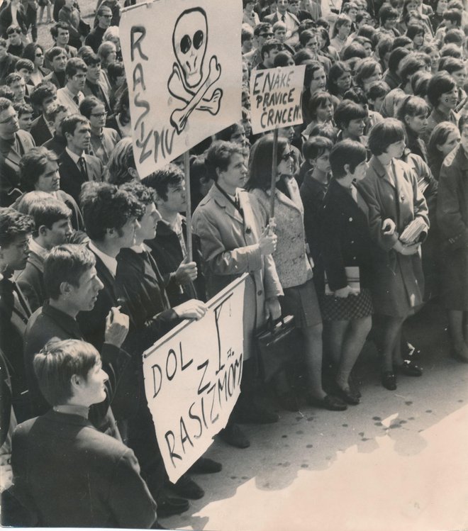 Gre za prebujanje energije, ki je obljubljala, ki je prebijala ustaljene vzorce, ki je dajala zagon, tudi širšemu študentskemu življu v letih od 1968 do 1975. FOTO: Svetozar Busič