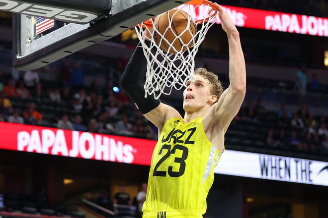 Lauri Markkanen je imel sijajno sezono v ligi NBA. FOTO: Nathan Ray Seebeck/Usa Today Sports