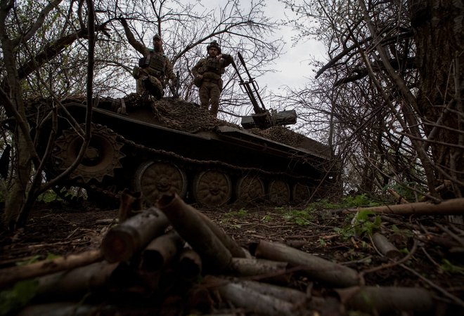 Pripadniki ukrajinske vojske FOTO: Stringer/Reuters