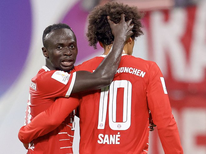 Sadio Mane naj bi želel obračunati z Leroyjem Sanejem. FOTO: Ronny Hartmann/AFP