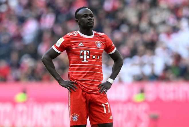 Sadio Mane je po porazu v Manchestru izgubil živce. FOTO: Christof Stache/AFP