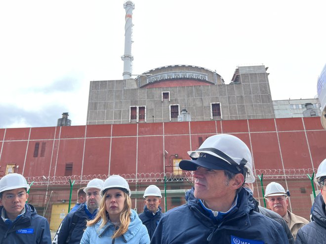 Če ne bomo ukrepali za zaščito elektrarne, se nam bo sreča prej ali slej iztekla, je posvaril vodja Mednarodne agencije za jedrsko energijo. FOTO: IAEA/Reuters