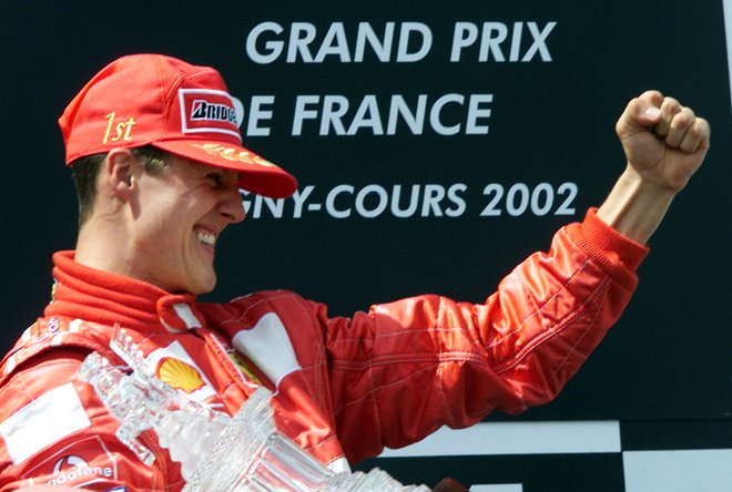 Michael Schumacher je sedemkratni prvak v formuli 1. FOTO: Jean-paul Pelissier/Reuters