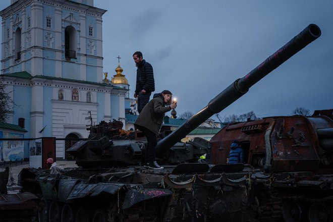 Tankov, ki jih pošilja v Ukrajino, španska vojska ne uporablja že več kot deset let. FOTO: Dimitar Dilkoff/AFP