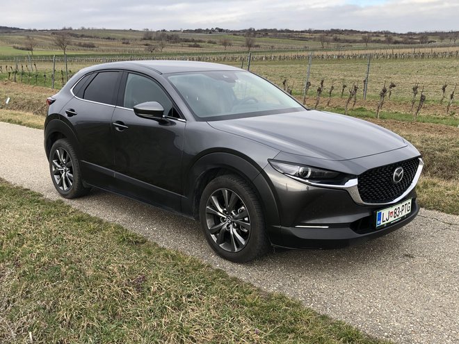 Mazda CX-30 je avtomobil, ki ni samo za v mesto.

FOTO Aljaž Vrabec