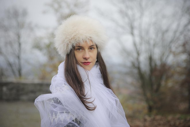 Anja Novak je igralka, pesnica in letošnja dobitnica nagrade Slavka Gruma. FOTO: Jože Suhadolnik