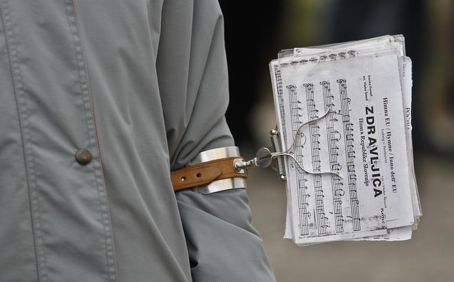 Himna Republike Slovenije Zdravljica je v izvirniku pisana za mešani zbor s Prešernovim besedilom. FOTO: Jože Suhadolnik/delo