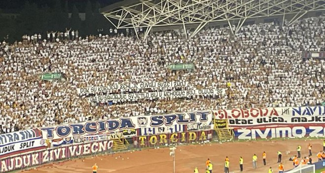 V Splitu bodo tribune na derbiju Hajduka in Dinama spet polne. FOTO: dokumentacija Dela