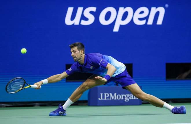 Novak Đoković je leta 2021 izgubil v finalu New Yorka. FOTO: Elsa AFP