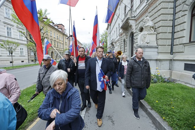 S skrajno retoriko si je Rupar, ki napoveduje ustanovitev upokojenske stranke, dokončno zaprl vrata pri predsednici republike Nataši Pirc Musar. FOTO: Jože Suhadolnik/Delo