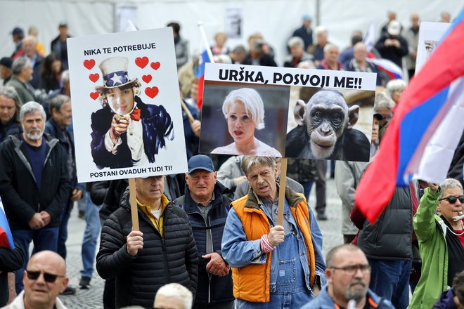 Urška Klakočar Zupančič: »Morbidni politični performans presega vse moralne in etične norme. Takšnemu načinu izkrivljanja političnega prostora je treba jasno in odločno reči ne.« FOTO: Jože Suhadolnik/Delo