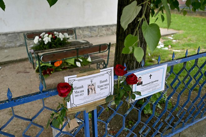 Strelski pohod 20-letnika se je začel s prepirom na šolskem igrišču v Duboni. V napadu je ubil osem ljudi. FOTO: Andrej Isakovic/AFP