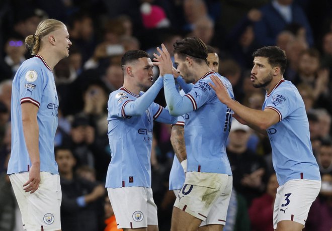 Manchester Cityju gre v tej sezoni kot po maslu. FOTO: Jason Cairnduff/Reuters