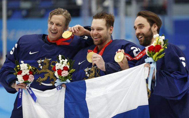 Finski hokejisti bodo storili vse, da ubranijo naslov svetovnih prvakov. FOTO: David W Cerny/Reuters