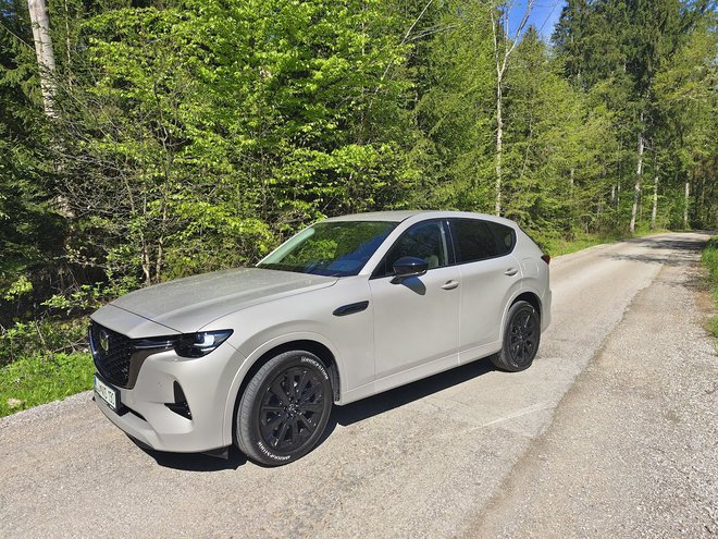 Mazda je 2,2-litrski dizel povečala na 3,3 litra in zaradi te velikosti neskromno dodala še dva valja. FOTO: Jan Jolič Lieven