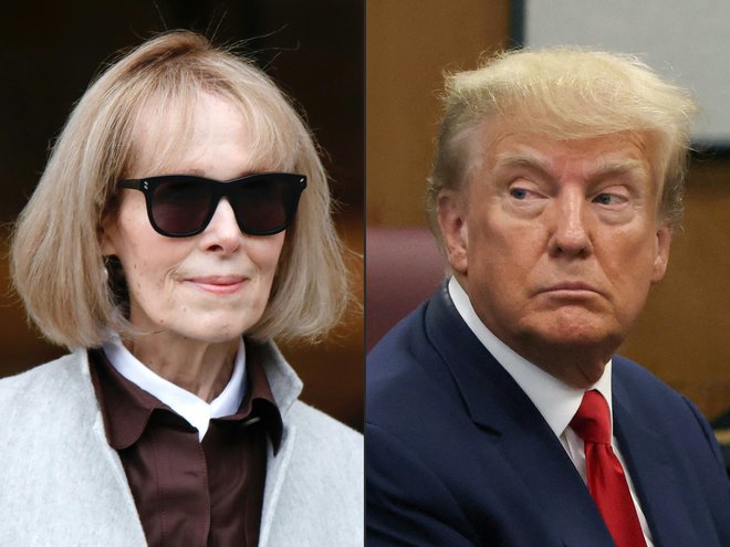 Carrollova je trdila, da jo je Trump spomladi leta 1996 posilil v veleblagovnici Bergdorf Goodman v New Yorku, nato pa jo je obrekoval. FOTO: Kena Betancur/AFP