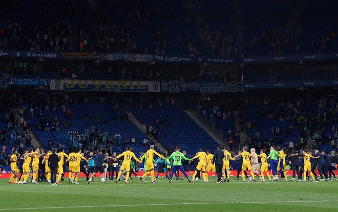 Slavje Barcelone je bilo kratkotrajno. FOTO: Josep Lago/AFP