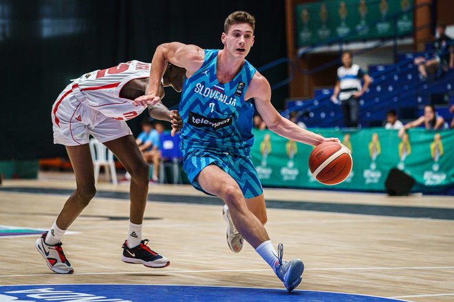 Mladi Slovenec Jan Vide je v Kaunasu najboljši Realov strelec. FOTO: Fiba