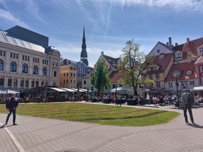 Staro mestno jedro Rige ponuja prav urejen videz, vreden obiska. Foto S. U.