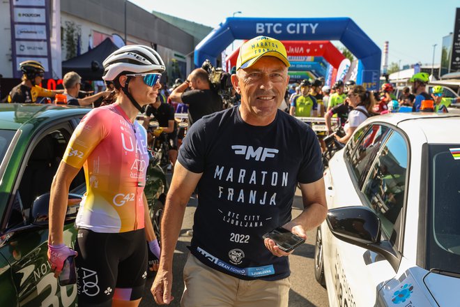 Gorazd Penko je motor organizacije maratona Franje. FOTO: Črt Piksi/Delo