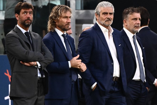 Zdaj že nekdanji vodilni možje Juventusa so staro damo spravili v hude težave. FOTO: AFP