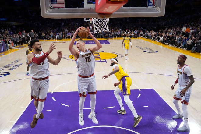 V vrstah zlatih zrn je bil najboljši Srb Nikola Jokić. FOTO: Kirby Lee &amp; USA Today Sports/Reuters Con