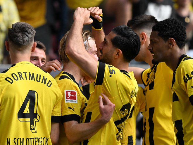 Borussia je na pragu prvega naslova po 11 letih. FOTO: Christof Stache/AFP