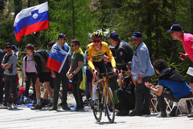  Edoardo Affini na Višarjah. FOTO:  Luca Bettini 