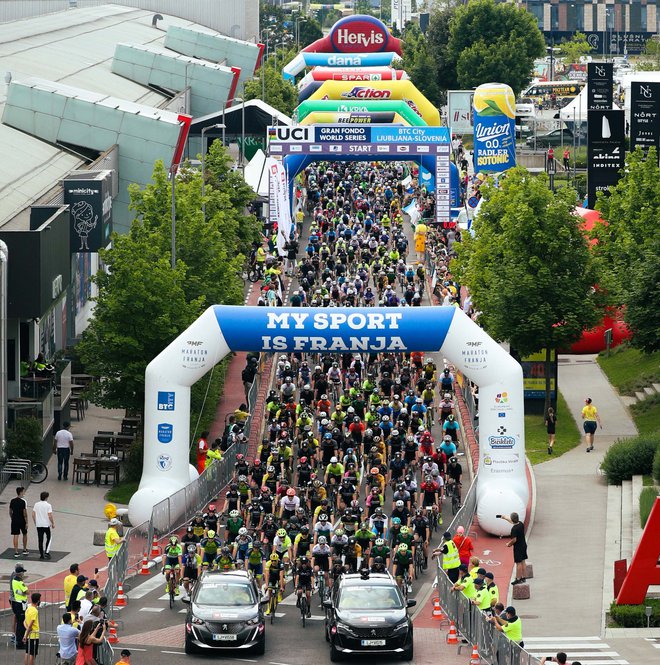 Start Maratona Franja BTC City FOTO: Studio Bomba