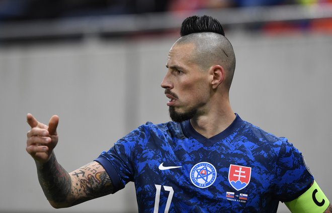 Marek Hamšik se poslavlja. FOTO: Radovan Stoklasa/Reuters