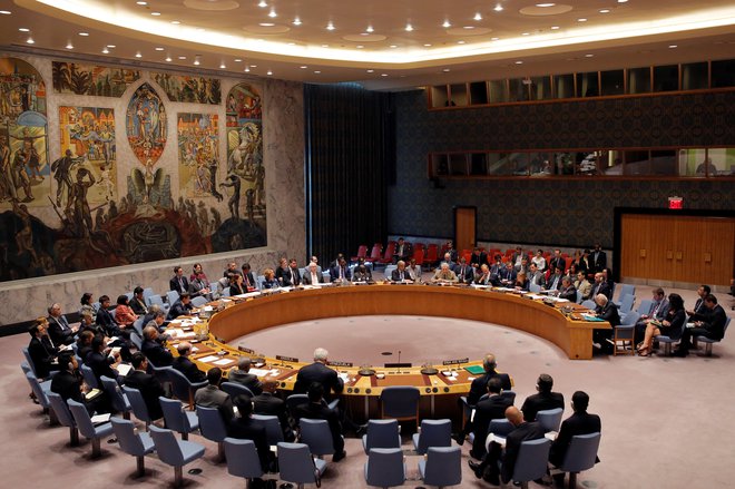 Varnostni svet ZN. Foto Andrew Kelly/Reuters