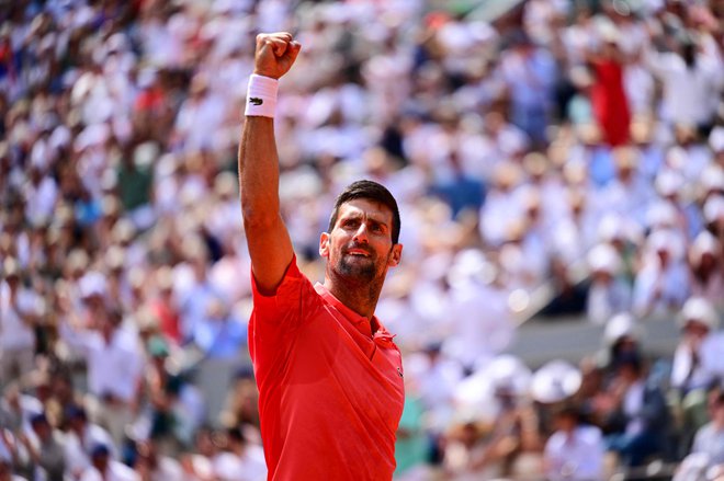 Novak Đoković bo imel priložnost tretjič zmagati na pariškem pesku. FOTO: Emmanuel Dunand/AFP