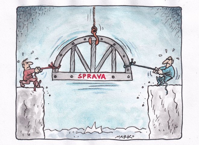 Karikatura: Marko Kočevar 