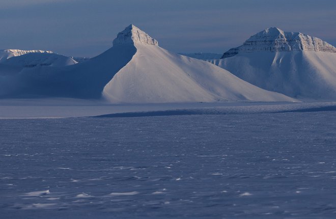 Po podatkih medvladnega foruma ZN za podnebne spremembe bi lahko do sredine stoletja na Arktiki poleti izginil ves morski led. FOTO: Lisi Niesner/Reuters

 

 