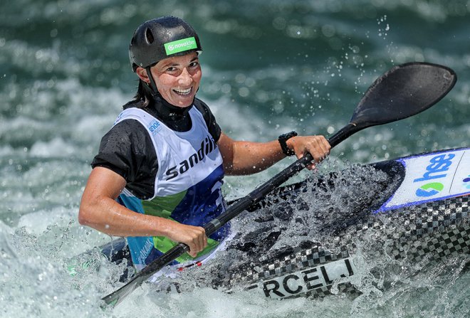 Eva Terčelj se je edina med slovenskimi tekmovalci prebila v finale sobotnega programa. FOTO: Blaž Samec