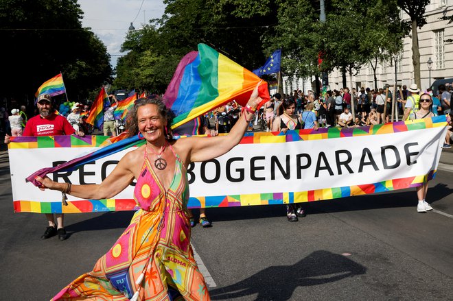 Parada je potekala nemoteno. FOTO: Leonhard Foeger/Reuters