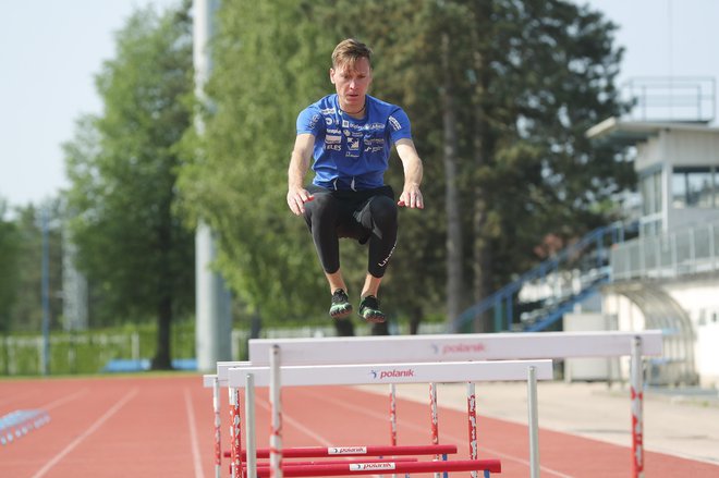 Anže Lanišek se že vneto pripravlja na novo sezono. FOTO: Leon Vidic/Delo