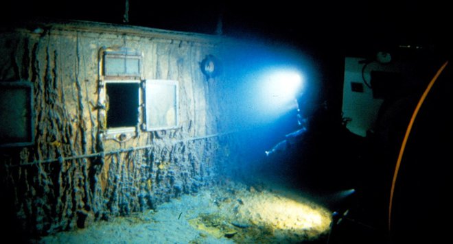 Pri ogledu Titanika se je izgubila sled za podmornico. FOTO: Whoi Archives/©woods Hole Ocean Via Reuters