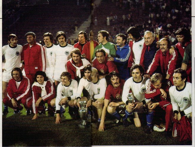 Češka nogometna reprezentanca se je pred 47 leti povzpela na evropski prestol. FOTO: Arhiv UEFA