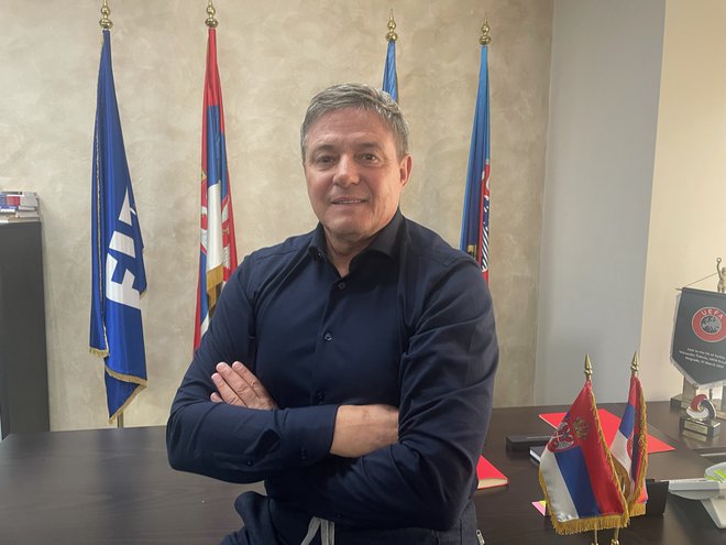 Dragan Stojković vodi Srbijo od marca 2021. FOTO: Rok Tamše