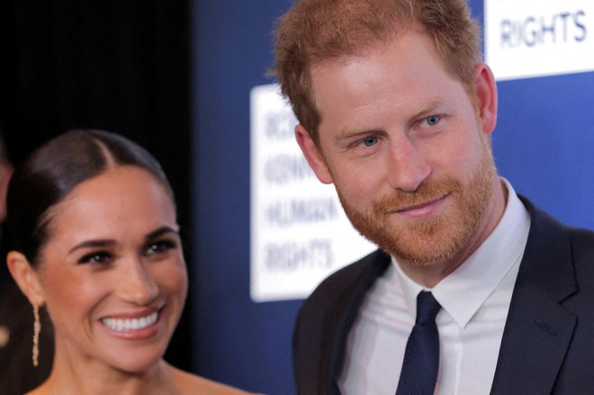 Spotify, Harry in Meghan so se prejšnji teden razšli. FOTO:  Andrew Kelly/Reuters